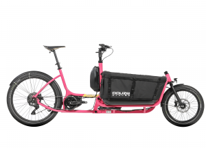 Vélo cargo électrique robuste pour famille et courses