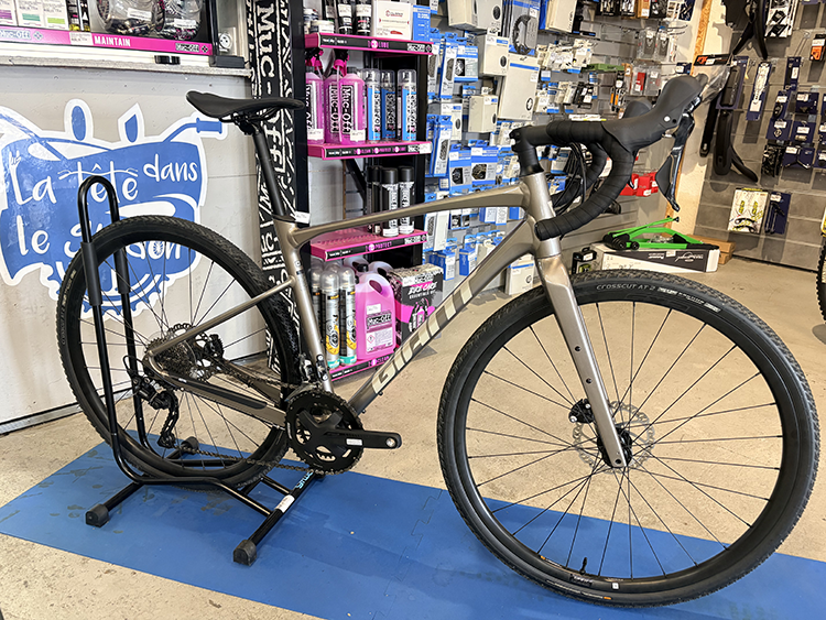Vélo Giant Revolt 1 La tête dans le guidon à Jonzac